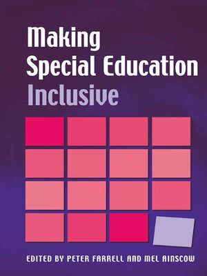 cover image of Making Special Education Inclusive